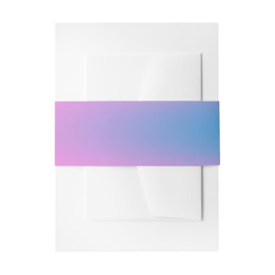 Cintas Para Invitaciones Rosa magenta profundo a naranja rojo y azul