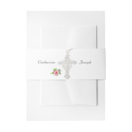 Cintas Para Invitaciones Rosa Nupcial