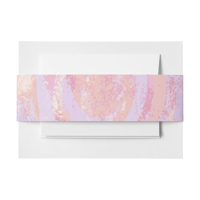 Cintas Para Invitaciones Rosa y Stinky (Anverso Ejemplo)