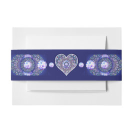 Cintas Para Invitaciones Rosario azul