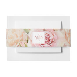 Cintas Para Invitaciones Rosas acuáticos de verano Rubor rosa