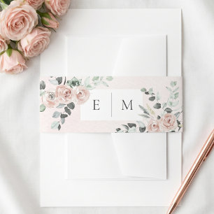 Cintas Para Invitaciones Rosas Rosadas Bodas