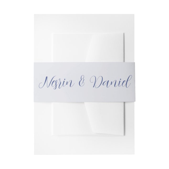 Cintas Para Invitaciones Royal Turkish Wedding Invitation Belly Band