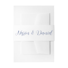 Cintas Para Invitaciones Royal Turkish Wedding Invitation White Belly Band