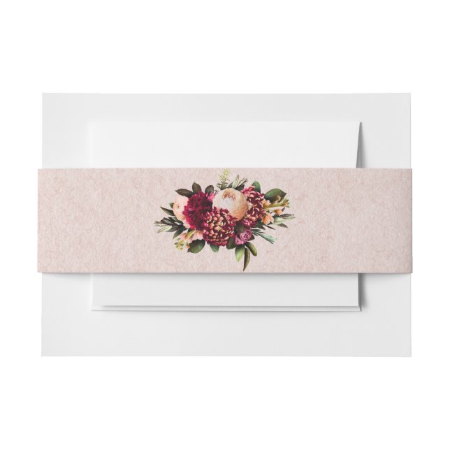 Cintas Para Invitaciones Rubor (Anverso Ejemplo)