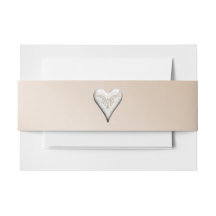 Rubor con la banda de la correa de la invitación a