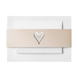 Cintas Para Invitaciones Rubor con la banda de la correa de la invitación a