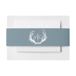 Cintas Para Invitaciones Rústicas anhelas con flor | BODA