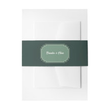 Sage Serenity Modern Elegant Border