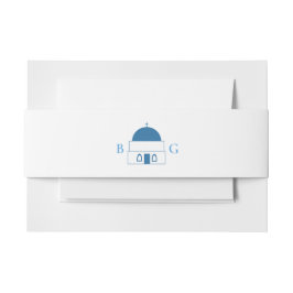 Cintas Para Invitaciones Santorini Destination Greek Island Boda