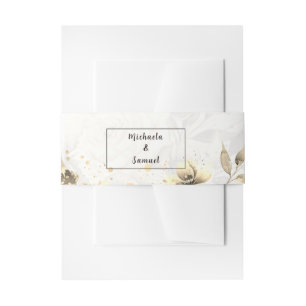 Cintas Para Invitaciones Sepia Rosa - Faja ventral