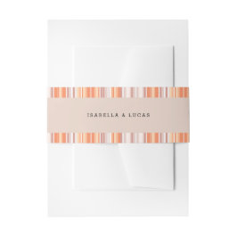 Cintas Para Invitaciones Serape Fall Season Vertical Strips