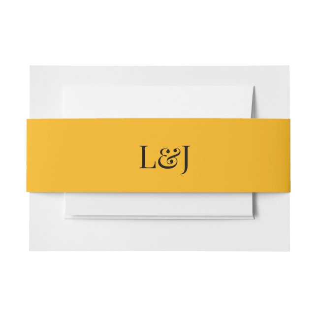 Cintas Para Invitaciones Silhouette artística Destino Boda de Arte Moderno (Anverso Ejemplo)