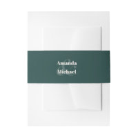 Simple Verde Esmeralda Moderno Minimalista