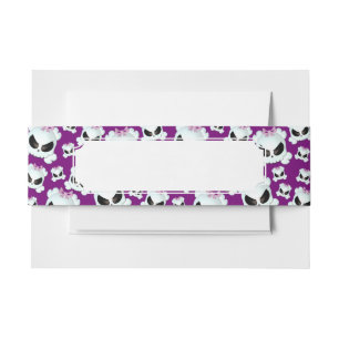 Cintas Para Invitaciones Skullz femenino