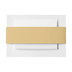 Cintas Para Invitaciones Solid sand brown