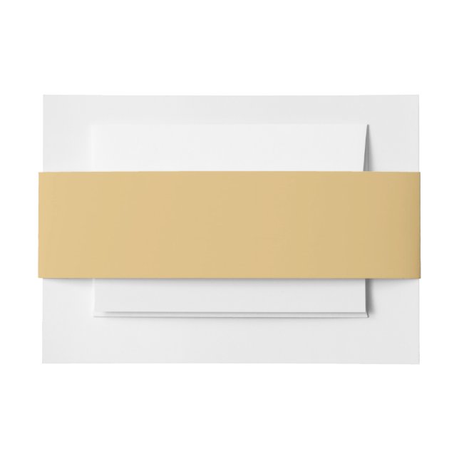 Cintas Para Invitaciones Solid sand brown (Anverso Ejemplo)