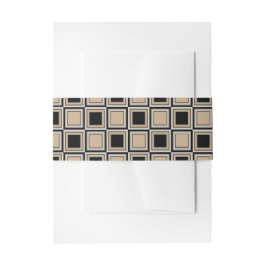 Cintas Para Invitaciones Squares pattern