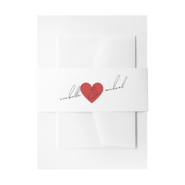 Cintas Para Invitaciones Stylish Script Casino Nevada Vegas Wedding (Anverso Ejemplo)