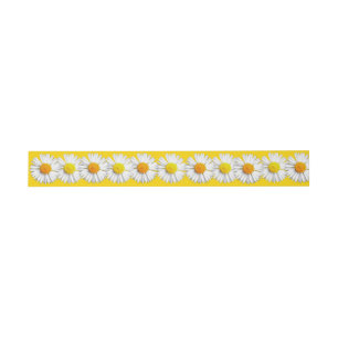 Cintas Para Invitaciones Summer Daisies Boda Belly Banda