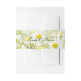 Cintas Para Invitaciones Summerfield Daisies Chamomile Flower Boda