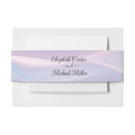 Cintas Para Invitaciones Susurros de seda: Olas negras pasteles de ensueño 