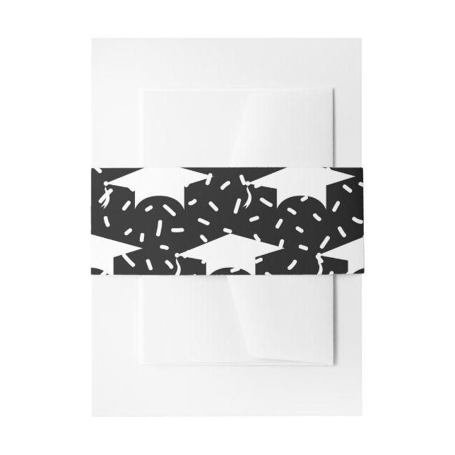 Cintas Para Invitaciones Tapón de graduación (Anverso Ejemplo)