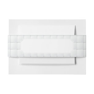 Cintas Para Invitaciones Teja blanca
