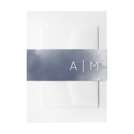 Cintas Para Invitaciones Tema de la acuarela azul