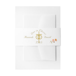 Cintas Para Invitaciones Terracotta Rosa Boda católica