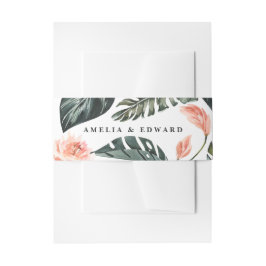 Cintas Para Invitaciones Terracotta sage green leaf foliage boda