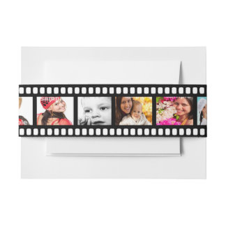 Cintas Para Invitaciones Tira de película Imágenes personalizadas DIY 9