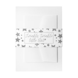 Cintas Para Invitaciones Twink, Twinkle Little Star Baby Shower