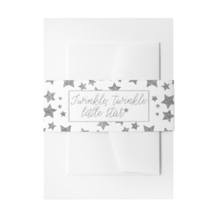 Cintas Para Invitaciones Twink, Twinkle Little Star Baby Shower