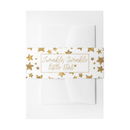 Cintas Para Invitaciones Twink, Twinkle Little Star Baby Shower