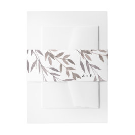 Cintas Para Invitaciones Un Boda de flores silvestres