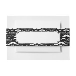 Cintas Para Invitaciones Un club de los caballeros. Modelo del bigote