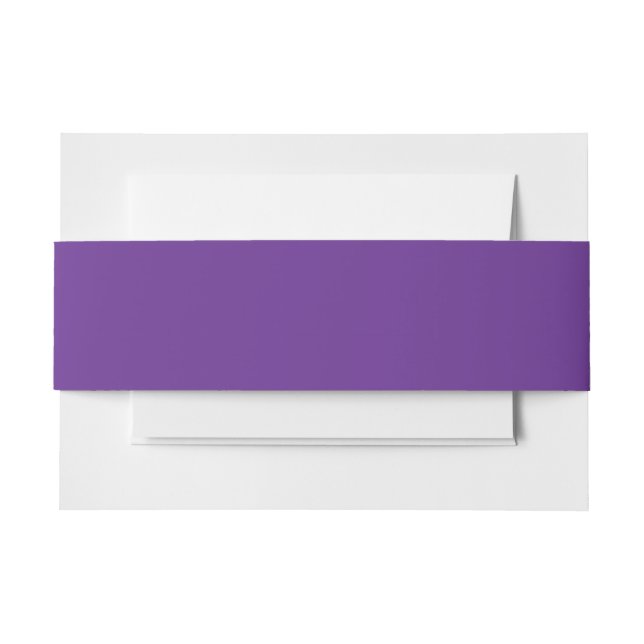 Cintas Para Invitaciones un fondo morado con (Anverso Ejemplo)