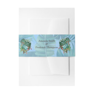 Cintas Para Invitaciones Un mundo fantástico con sabor tropical