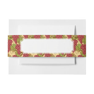 Cintas Para Invitaciones Uvas