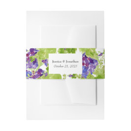 Cintas Para Invitaciones Uvas en la banda de Belly del Boda vertical del vi