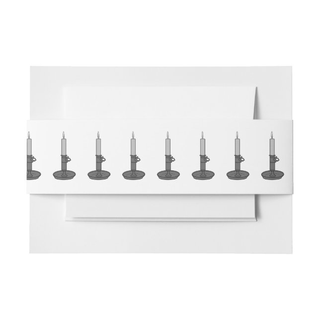 Cintas Para Invitaciones Vela 01 (Anverso Ejemplo)
