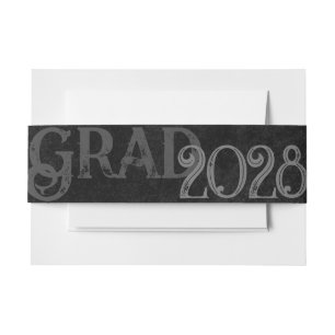 Cintas Para Invitaciones Velvet Grad Onyx Black Jewel Tone Grunge
