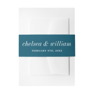 Cintas Para Invitaciones Verdadera simplicidad 2 novias Groom Neptune Boda 