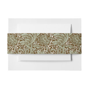 Cintas Para Invitaciones Vintage William Morris Arcadia sin costuras