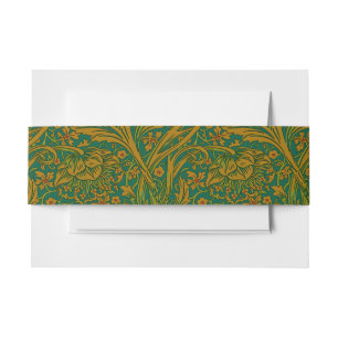 Cintas Para Invitaciones Vintage William Morris Arcadia Totalmente Sin Cost