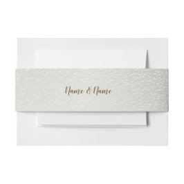 Cintas Para Invitaciones Watercolor Oro Eucalipto Boda de follaje brillante