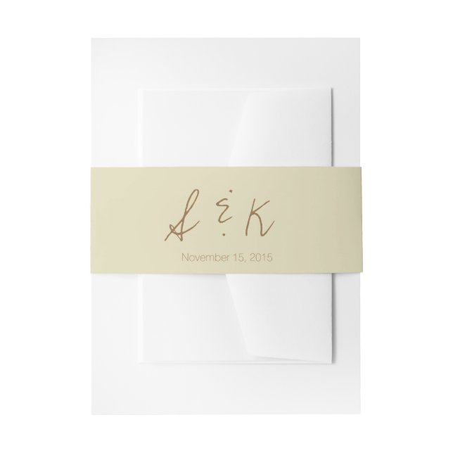 Cintas Para Invitaciones Watercolor Sunrise WSRC (Anverso Ejemplo)
