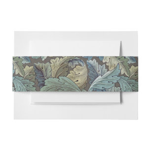 Cintas Para Invitaciones William Morris Acanthus Sage Flor Flor Botánico