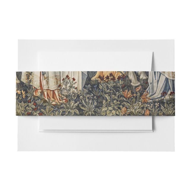 Cintas Para Invitaciones William Morris en busca del Santo Grial: Bosque Es (Anverso Ejemplo)